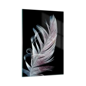 Billede på glas - Tænk om berøring - 80x120 cm