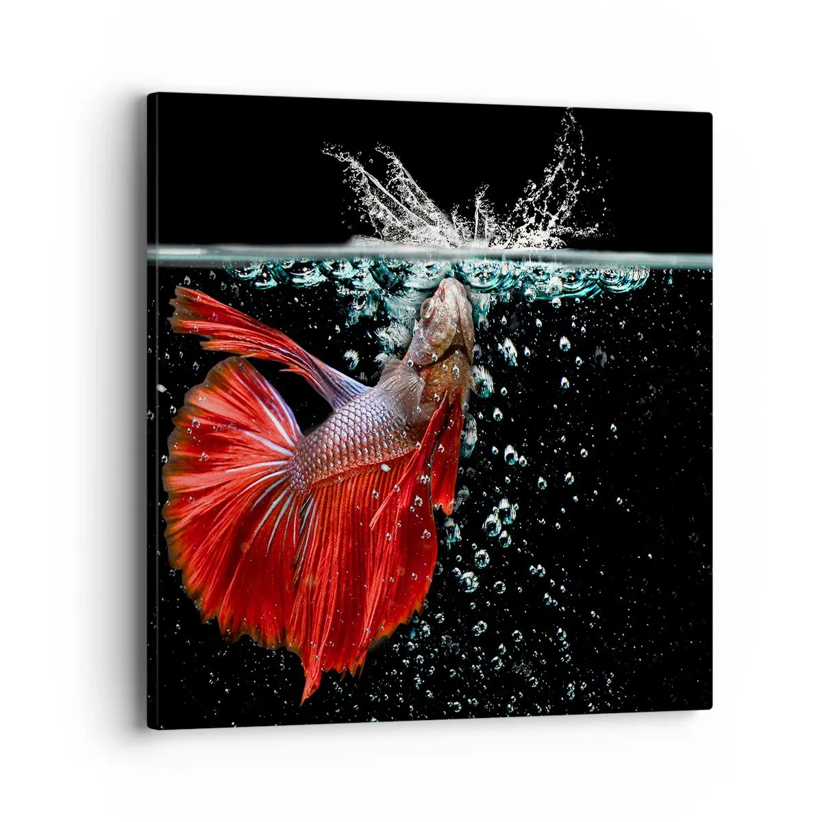 Lærredstryk - Billede på lærred - Du har tre ønsker - 40x40 cm