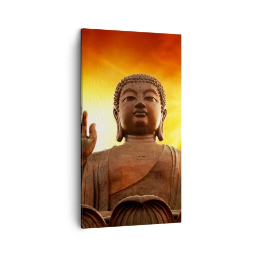 Lærredstryk - Billede på lærred - Fred i verden - 45x80 cm