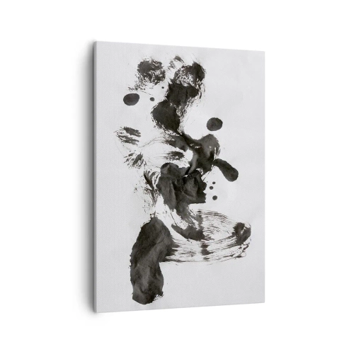 Lærredstryk - Billede på lærred - En metode i galskaben? - 50x70 cm