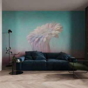 Fototapet Premium Sand - Blomster efter døden - Abstraktion, Blomst, Stykke - 350x256 cm