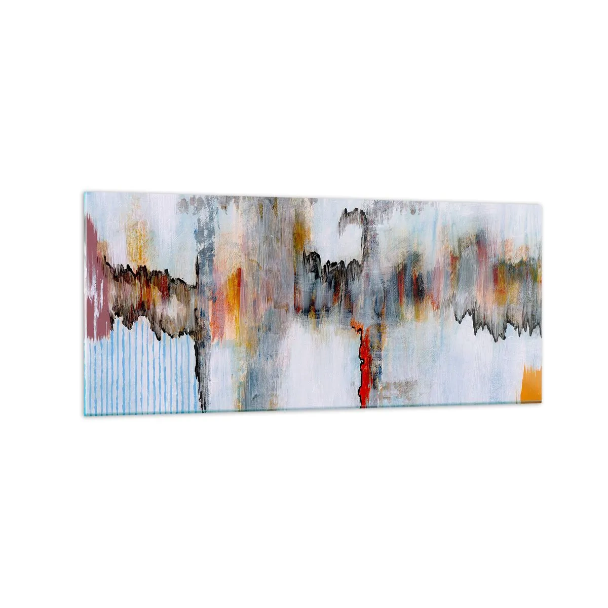 Billede på glas - En pind på vandet - 120x50 cm
