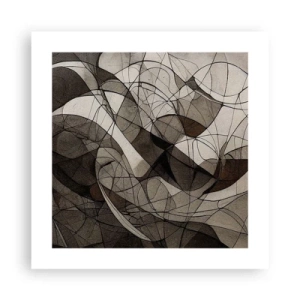 Plakat - Cirkulation af jordens farver - 40x40 cm