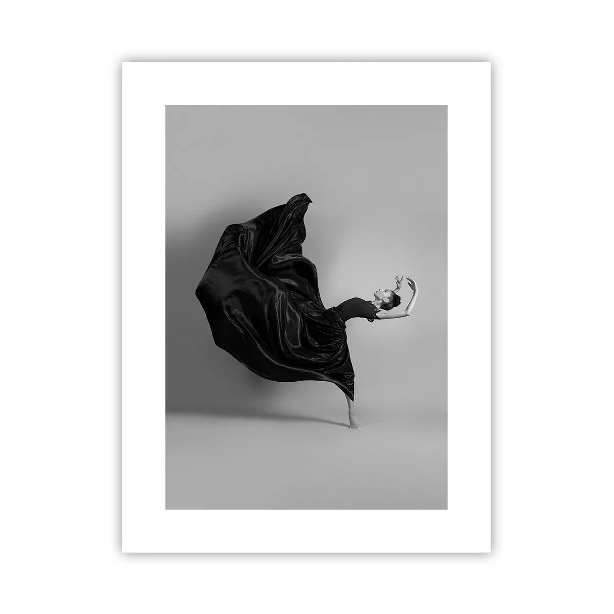 Plakat - Bevinget af musik - 30x40 cm