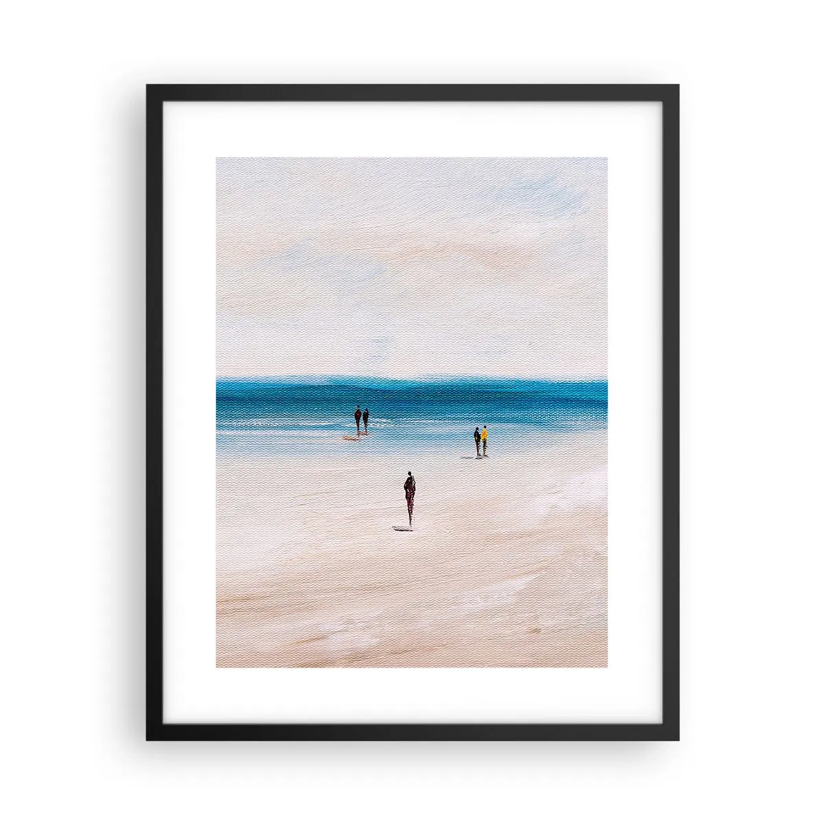 Plakat i sort ramme - Et naturligt behov - 40x50 cm