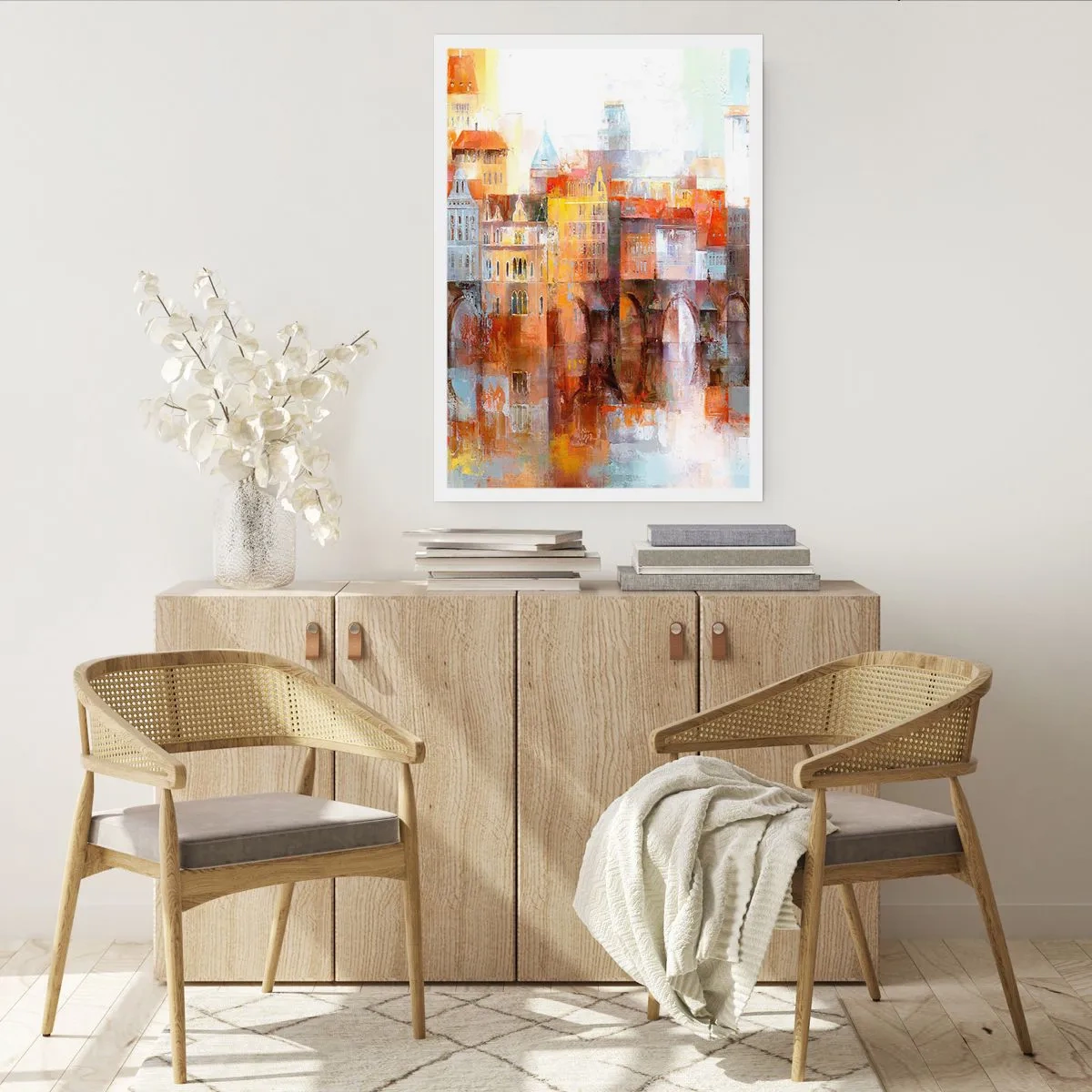 Plakat - Under broen også smuk - 50x70 cm