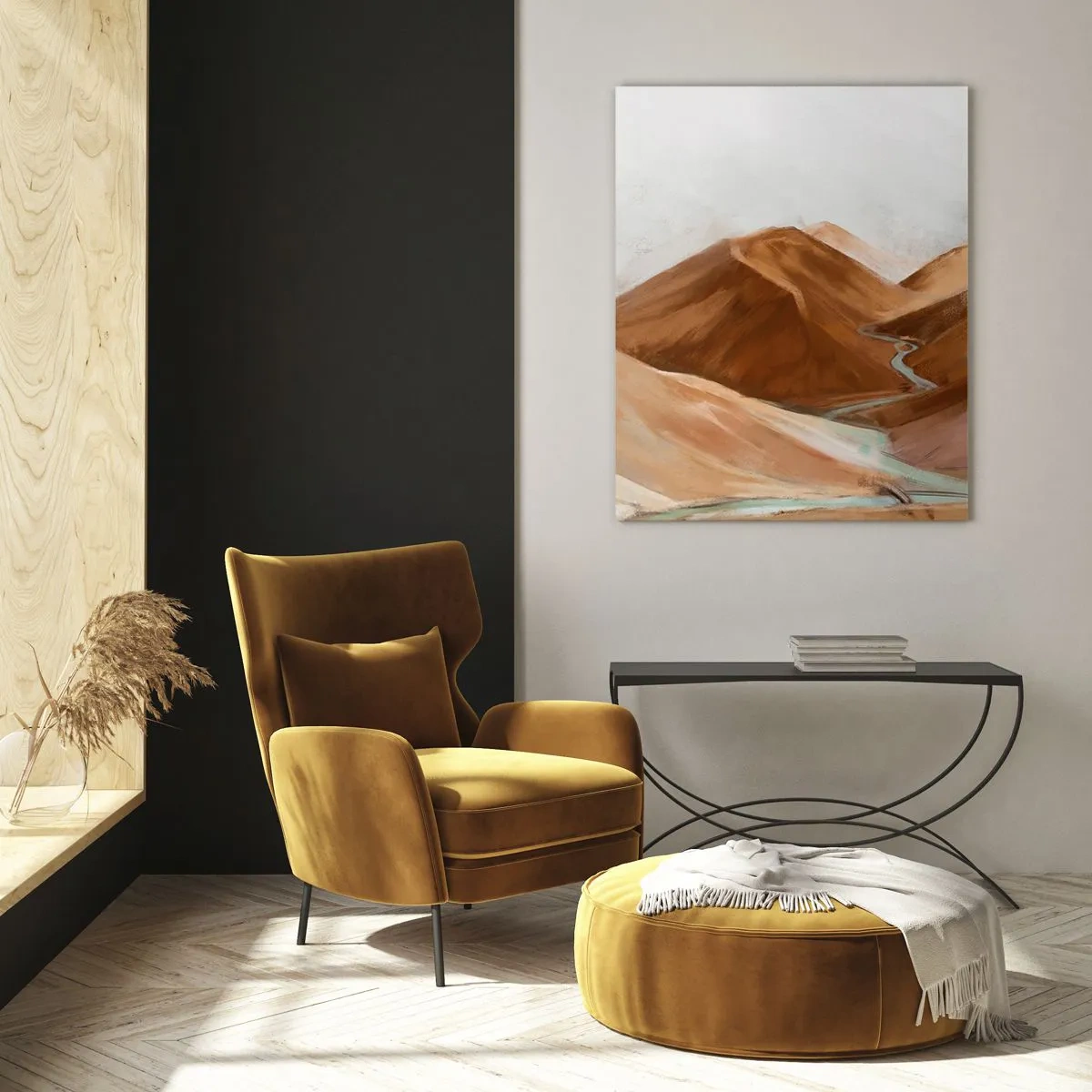 Billede på glas - Til kilden - 70x100 cm