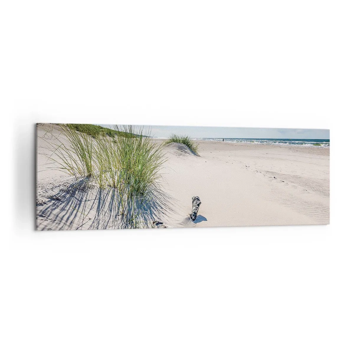 Lærredstryk - Billede på lærred - Den smukkeste? Baltisk - 160x50 cm