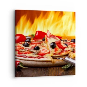 Lærredstryk - Billede på lærred - From Italy with love - 30x30 cm