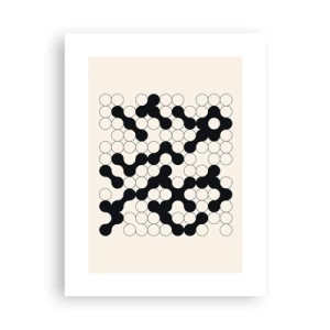 Plakat - Kinesisk spil - variation - 30x40 cm
