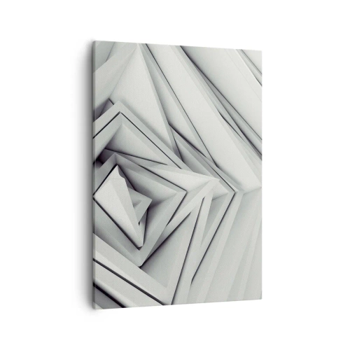 Lærredstryk - Billede på lærred - Skarpe vinkler knopper - 50x70 cm