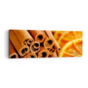 Lærredstryk - Billede på lærred - Kan du lugte deres duft? - 90x30 cm