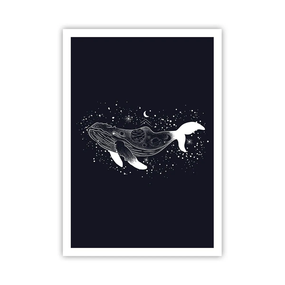 Plakat - I universets ocean - 70x100 cm