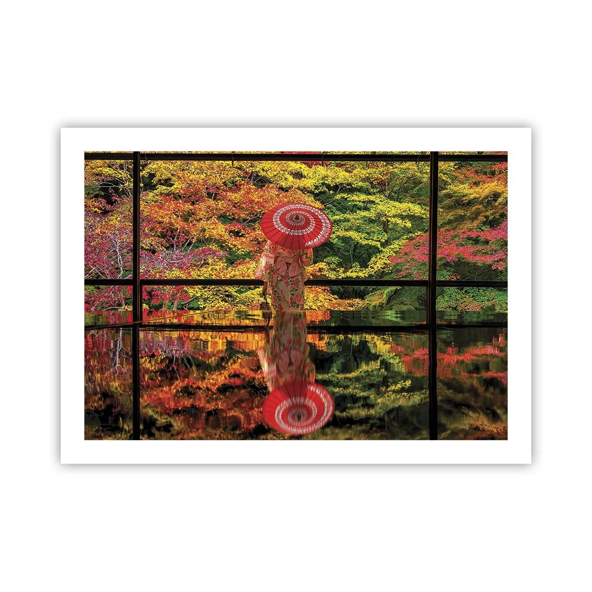 Plakat - I naturens tempel - 70x50 cm