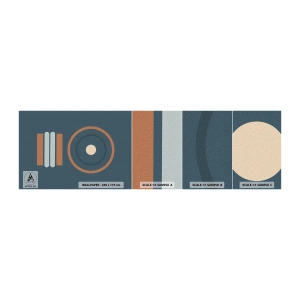 Fototapet Prøve Standard Eco - Essensen af tingene - Abstraktion, Stykke, Grafik - 100x30 cm