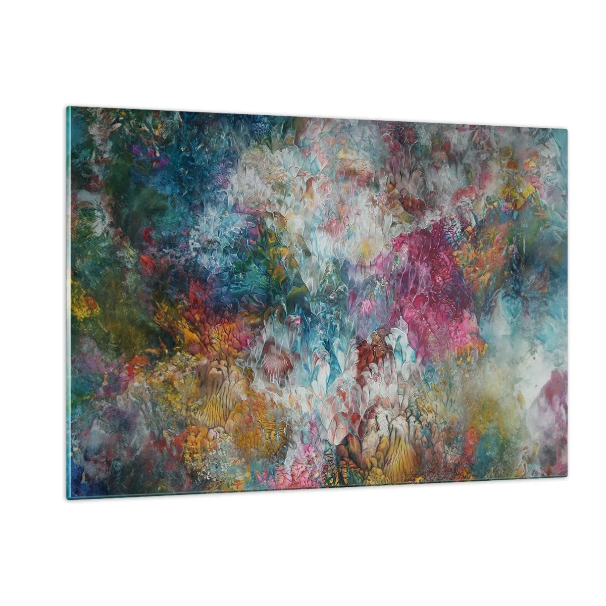 Billede på glas - I fuldt flor - 120x80 cm