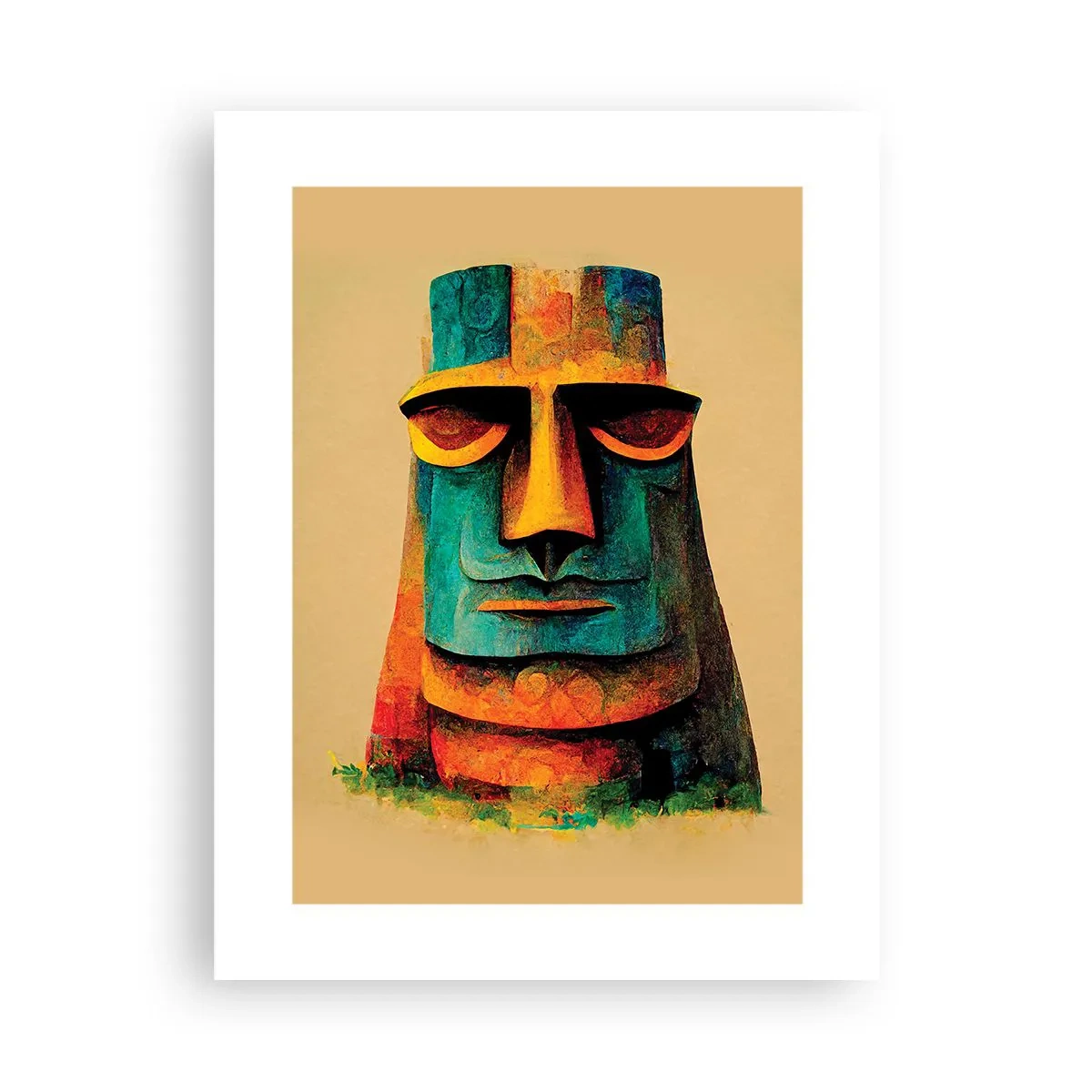 Plakat - Statuarisk, men alligevel sympatisk - 30x40 cm