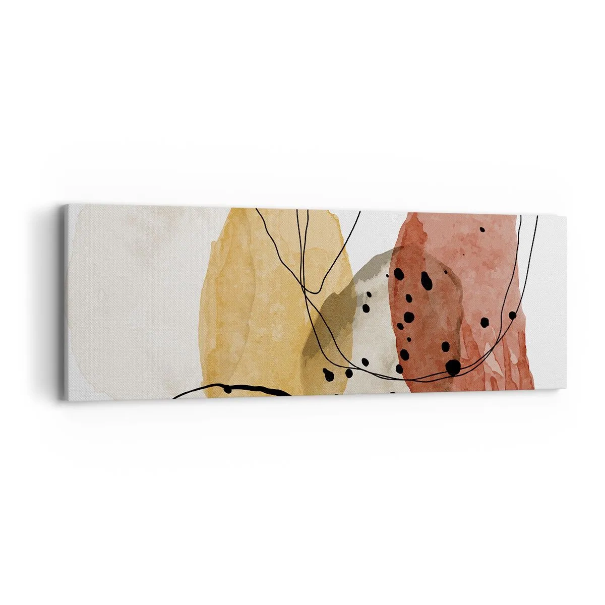 Lærredstryk - Billede på lærred - Som lys, klar luft - 90x30 cm