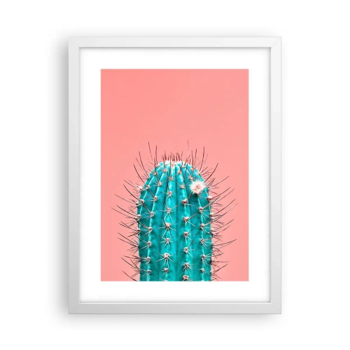 Plakat i hvid ramme - Bare se - 30x40 cm