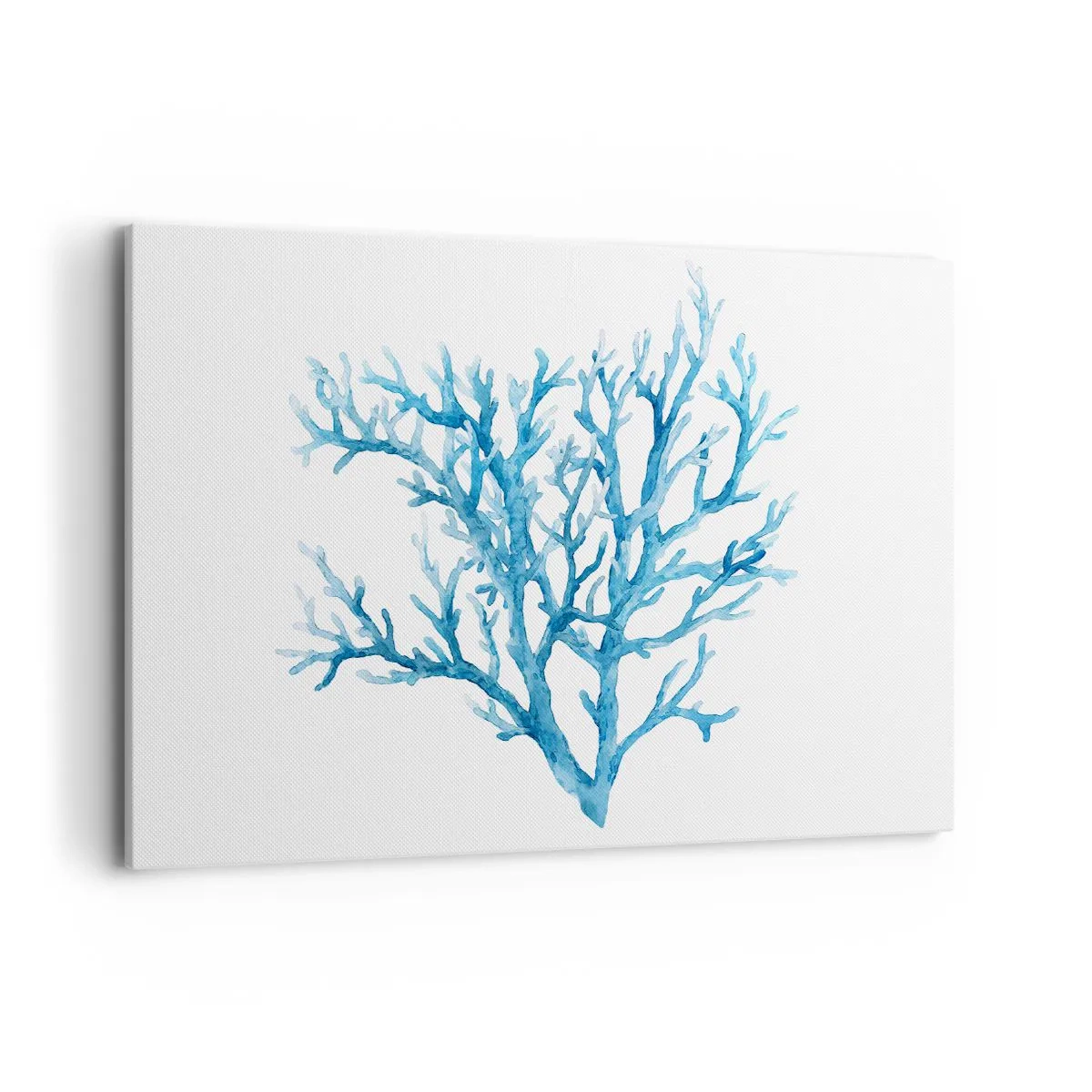 Lærredstryk - Billede på lærred - Marint filigran - 100x70 cm