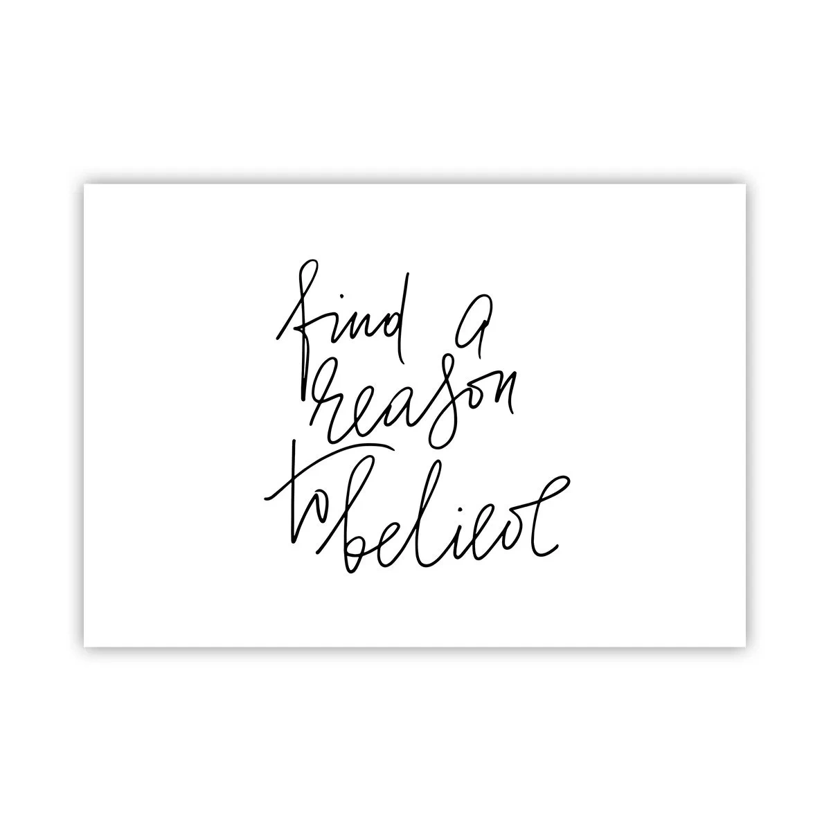 Plakat - Det er muligt - 100x70 cm