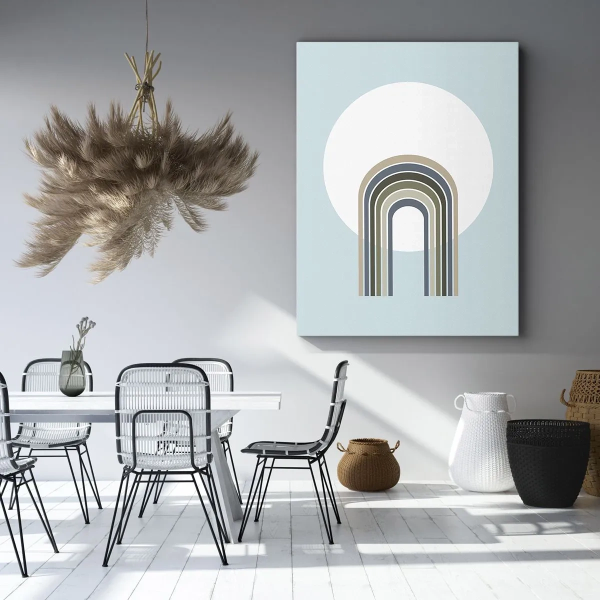 Lærredstryk - Billede på lærred - Uimodståelig tiltrækningskraft - 65x120 cm