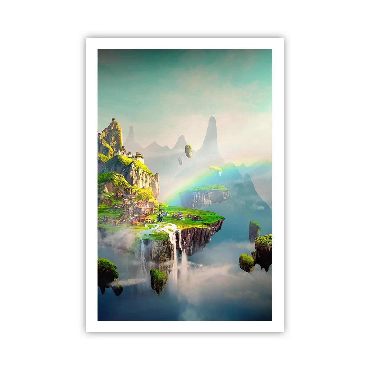 Plakat - Midden - lykkelige øer - 61x91 cm