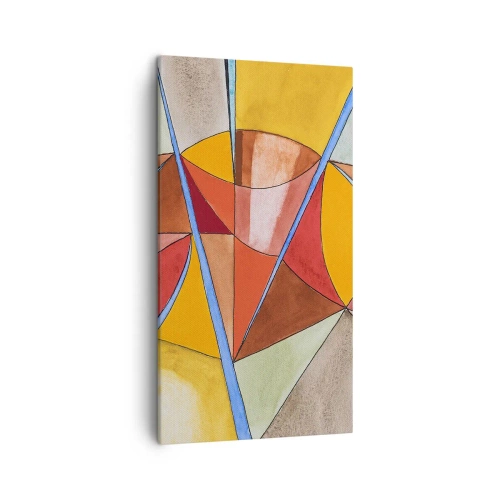 Lærredstryk - Billede på lærred - Karrusel, karrusel af drømme - 45x80 cm