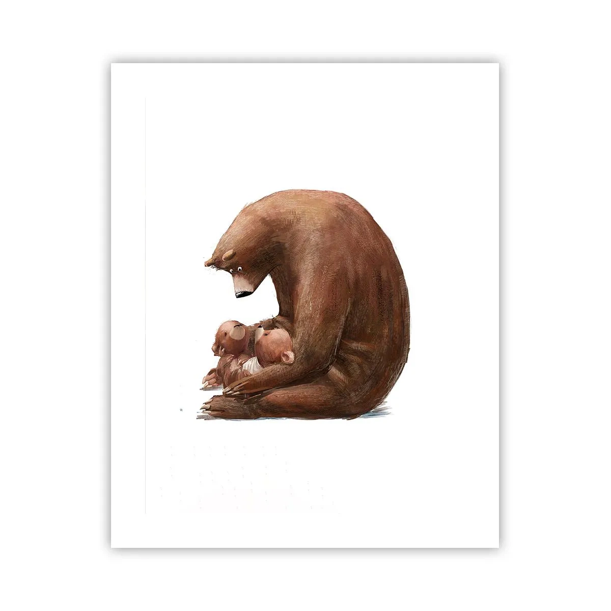 Plakat - Drøm sødt, børn - 40x50 cm