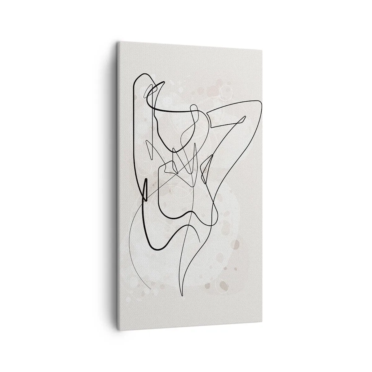 Lærredstryk - Billede på lærred - Forførelsens kunst - 45x80 cm