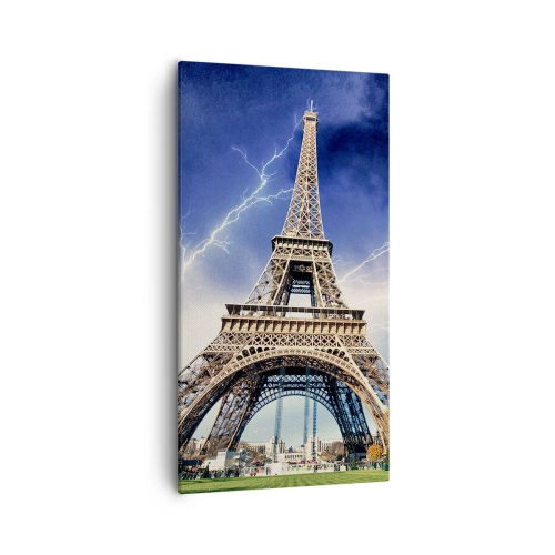 Lærredstryk - Billede på lærred - Stormens herskerinde - 55x100 cm