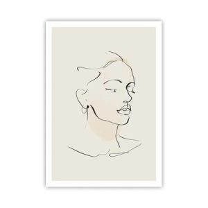 Plakat - En bestemt linje - 70x100 cm