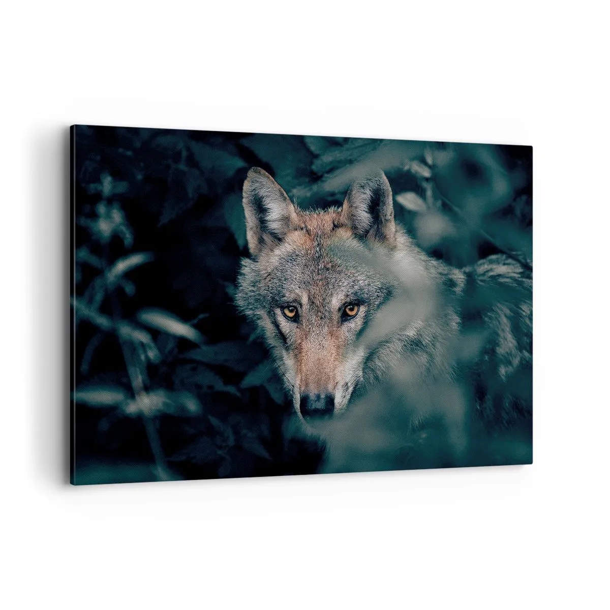 Lærredstryk - Billede på lærred - Jæger - 120x80 cm