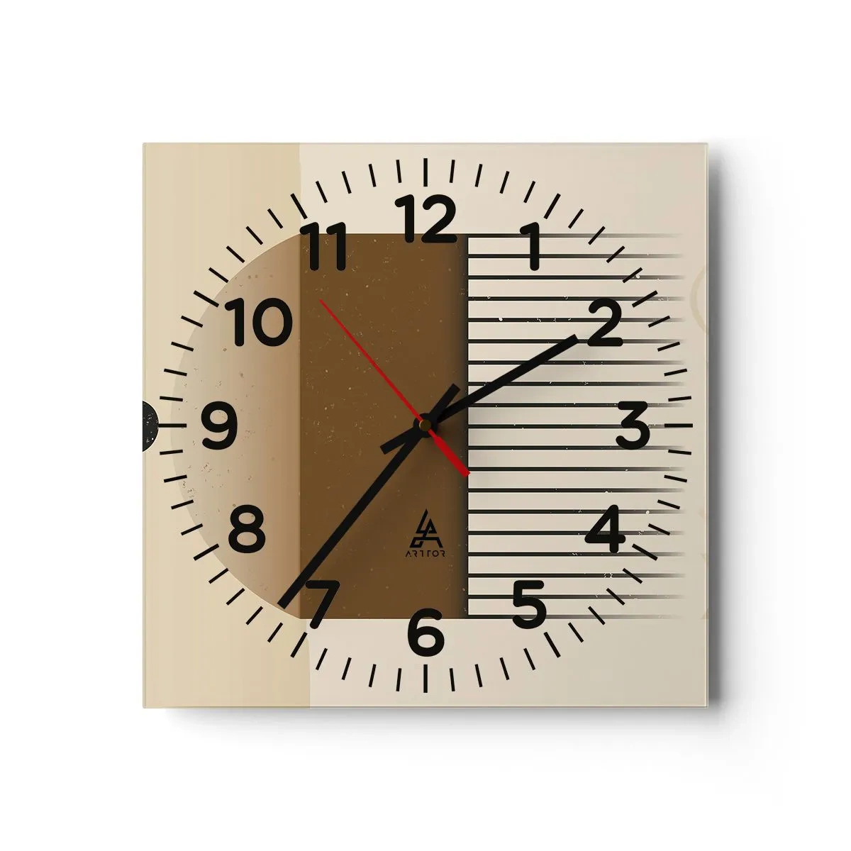 Vægur, Uret - Forskellige stater - 30x30 cm