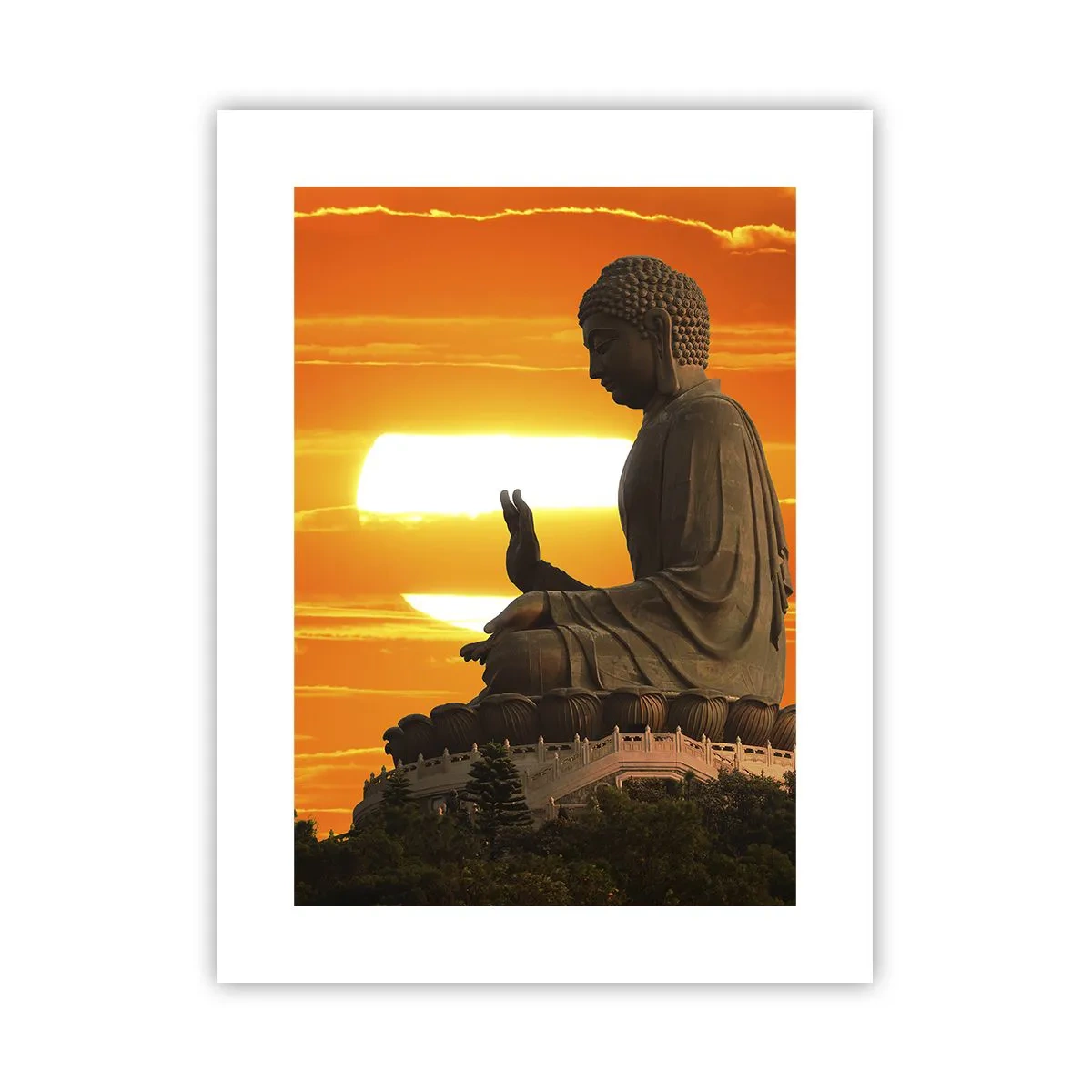 Plakat - Uden frygt for verden - 30x40 cm