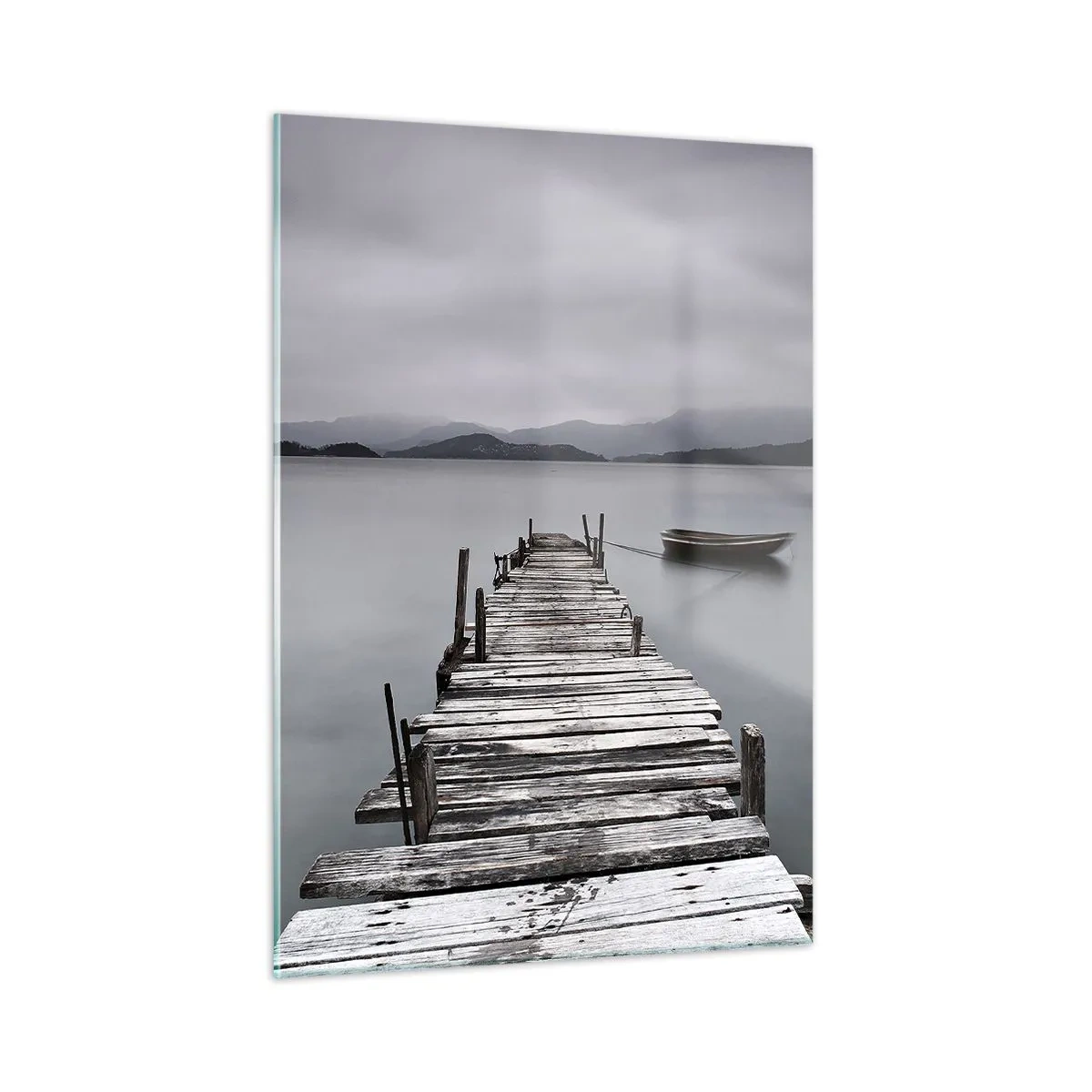 Billede på glas - Du kan tage af sted i morgen - 50x70 cm