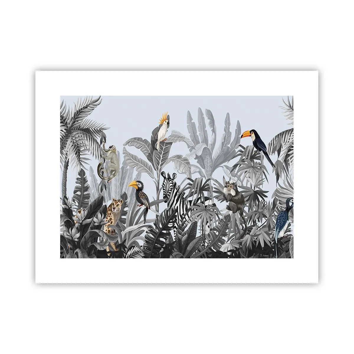 Plakat - En afrikansk fabel - 40x30 cm