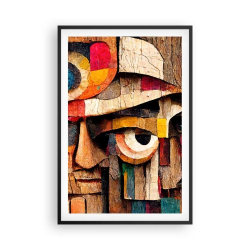 Plakat i sort ramme - Jeg kan se dig... - 61x91 cm