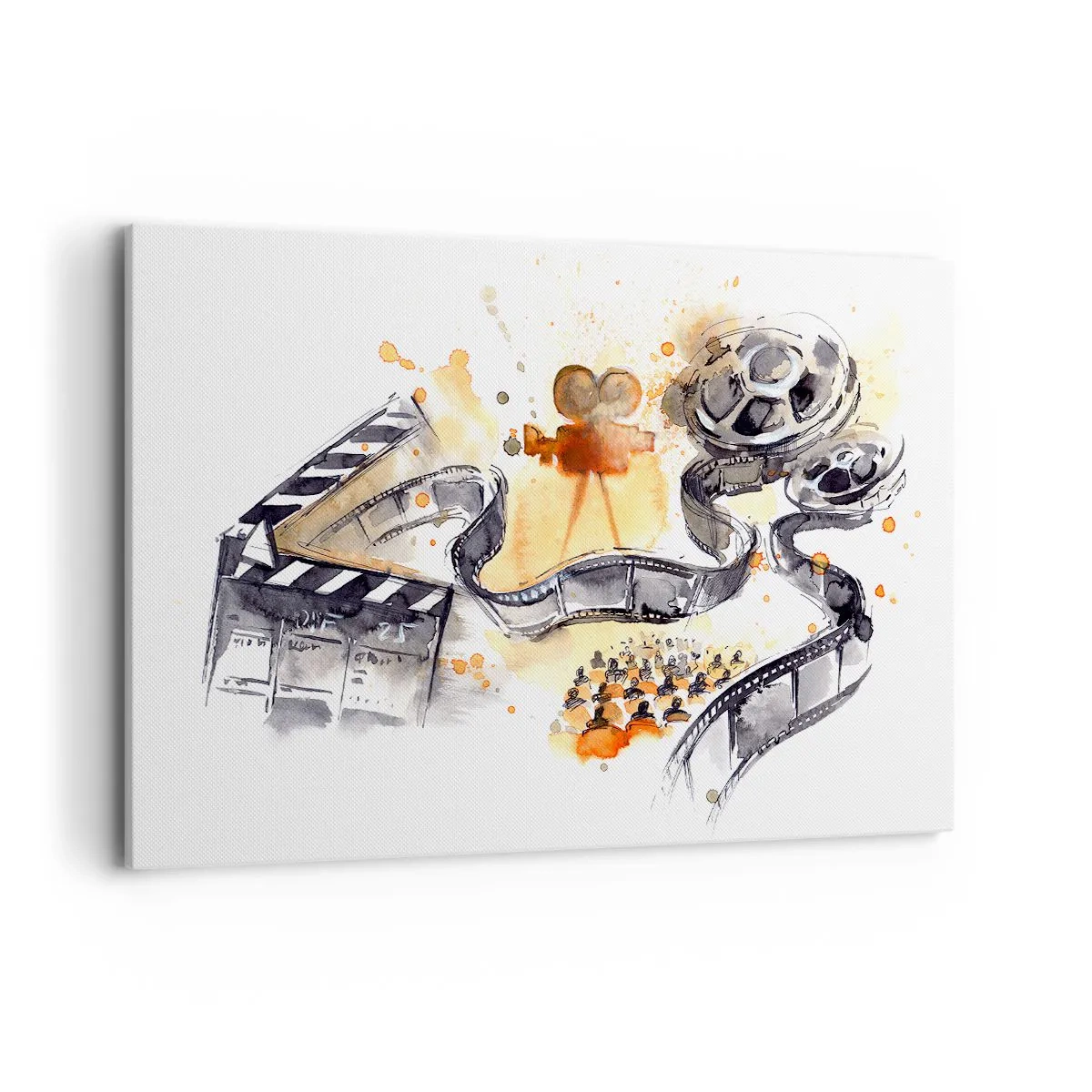 Lærredstryk - Billede på lærred - I drømmeland - 120x80 cm