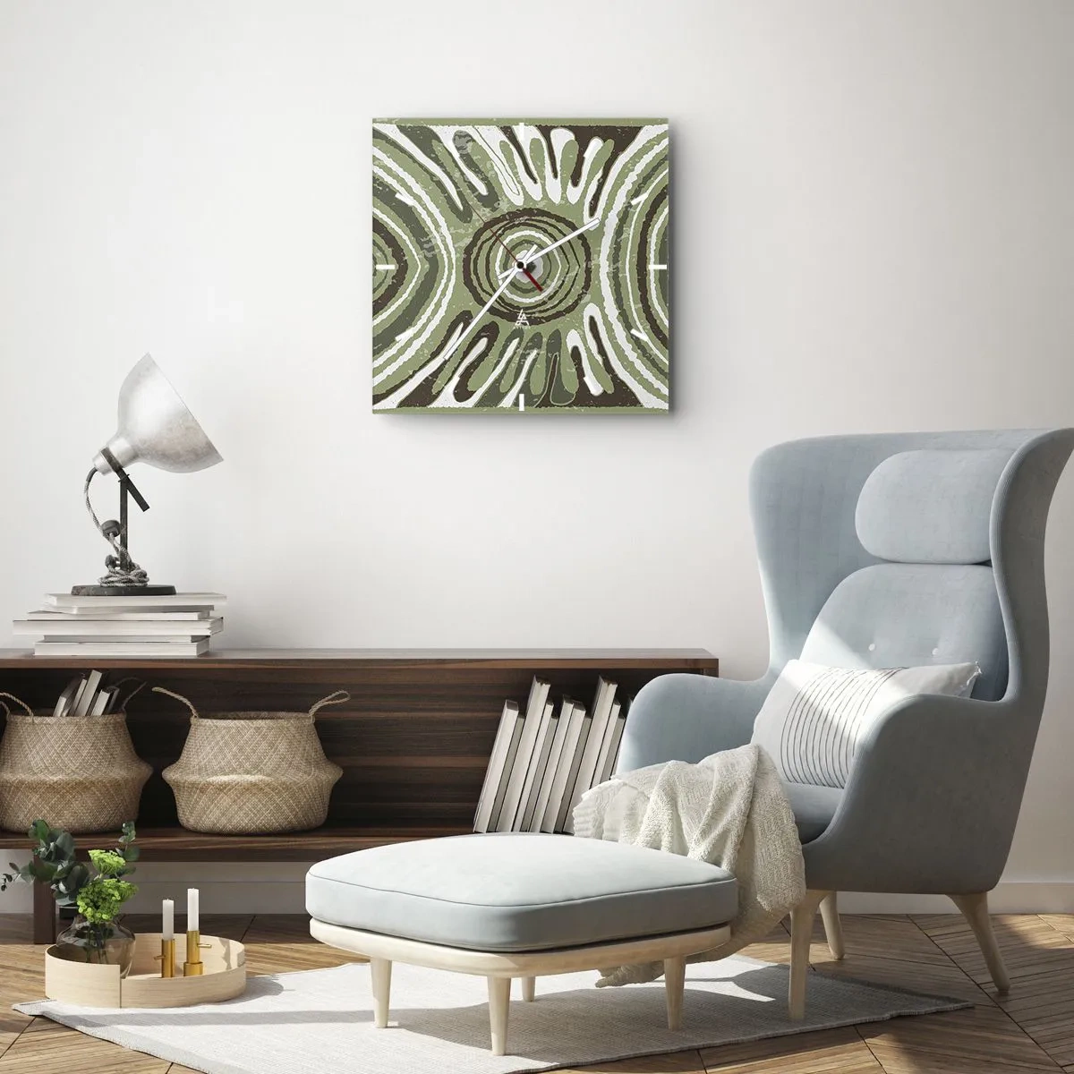 Vægur, Uret - Eksplosion af følelser - 40x40 cm
