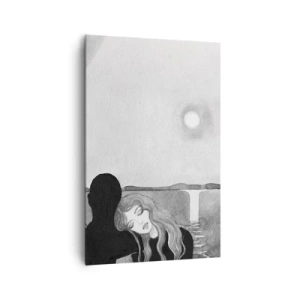 Lærredstryk - Billede på lærred - Altid et mysterium - 80x120 cm