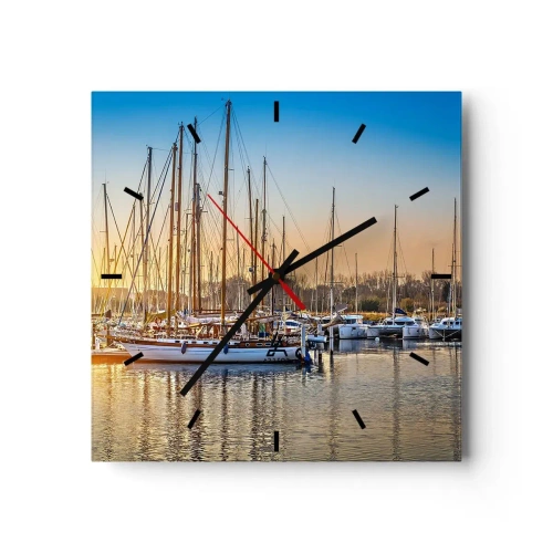 Vægur, Uret - Vinden skal også sove - 40x40 cm