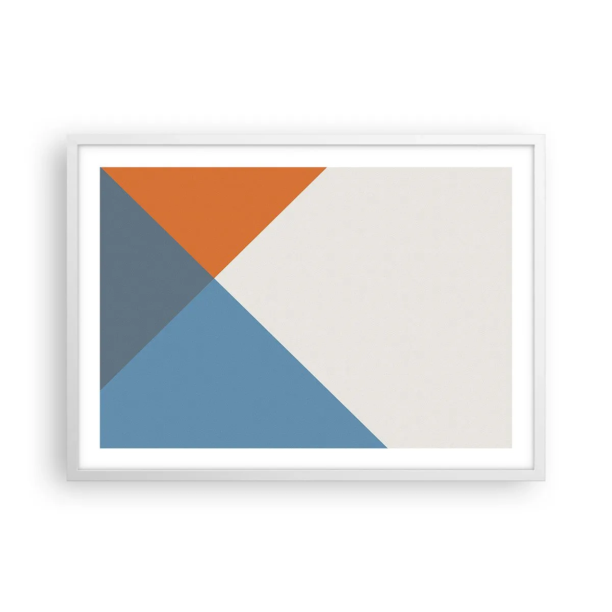 Plakat i hvid ramme - Med hensyn til ... - 70x50 cm