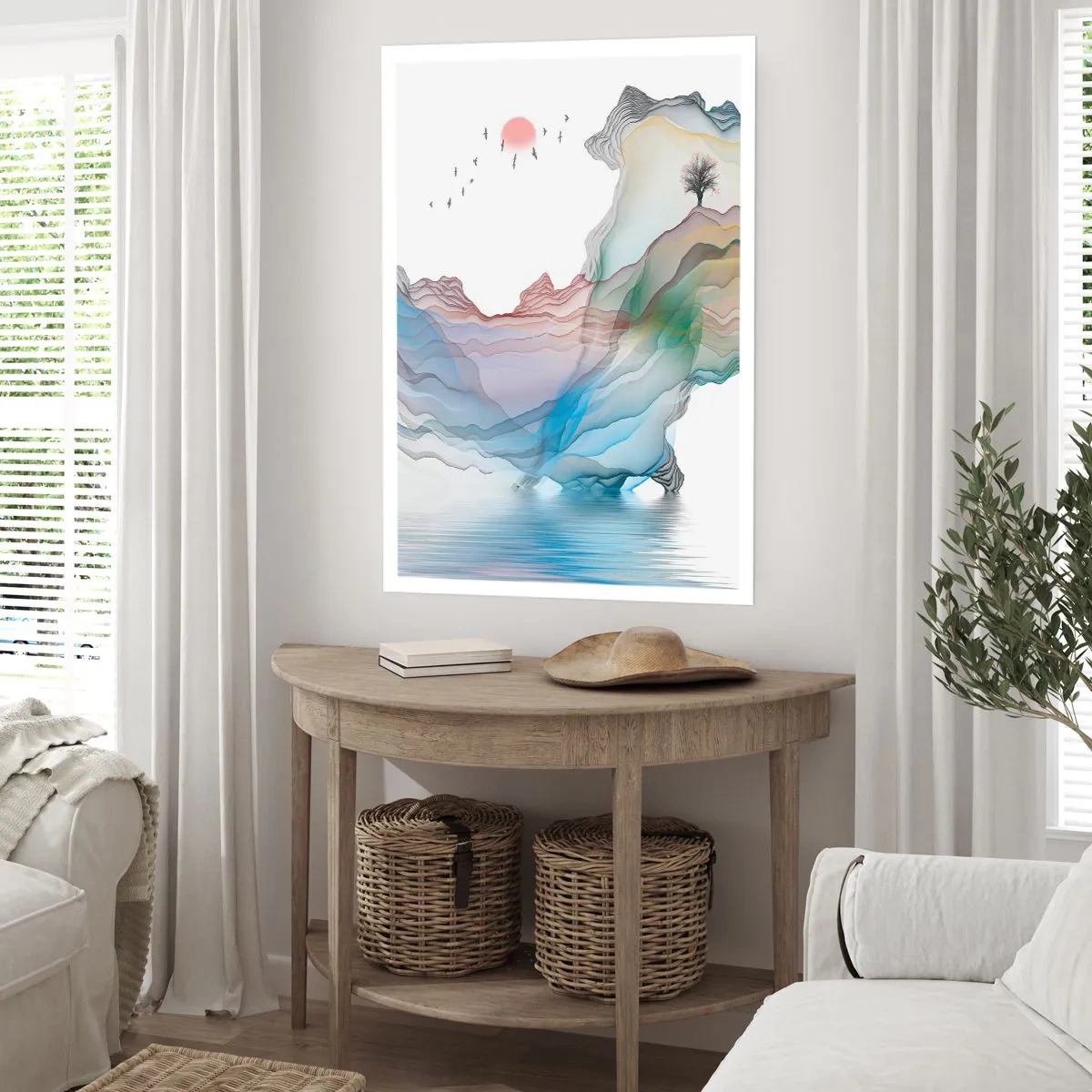 Plakat - Mod krystalbjergene - 61x91 cm