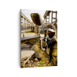 Lærredstryk - Billede på lærred - Og du kan blive en helt - 70x100 cm