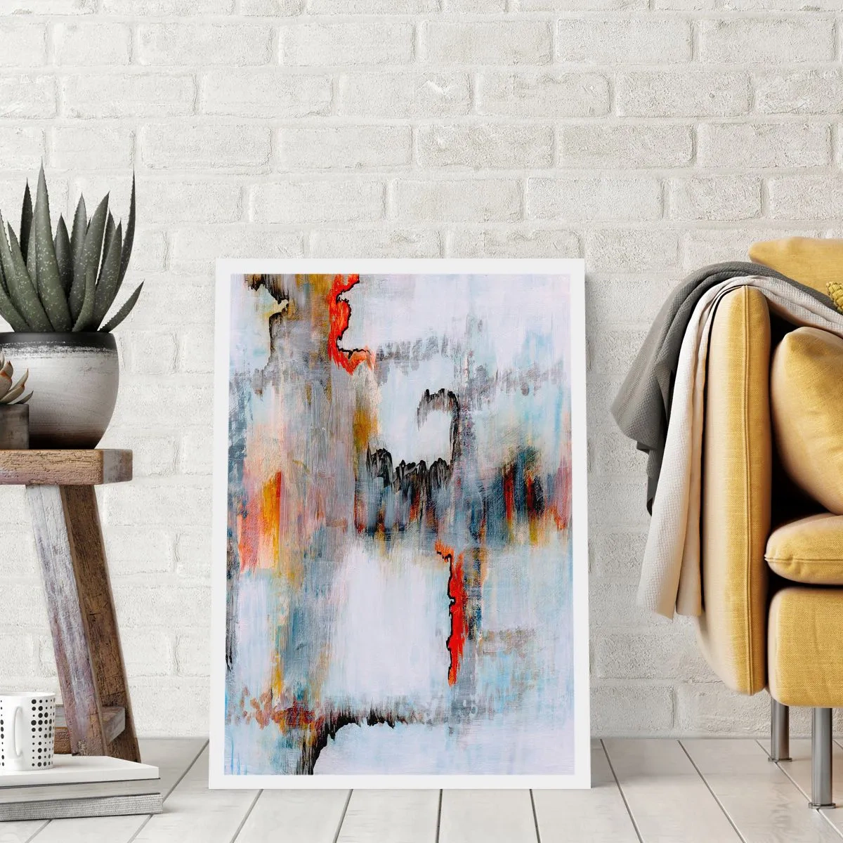 Plakat - En pind på vandet - 50x70 cm