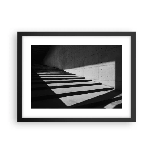 Plakat i sort ramme - Modernismens rå skønhed - 40x30 cm