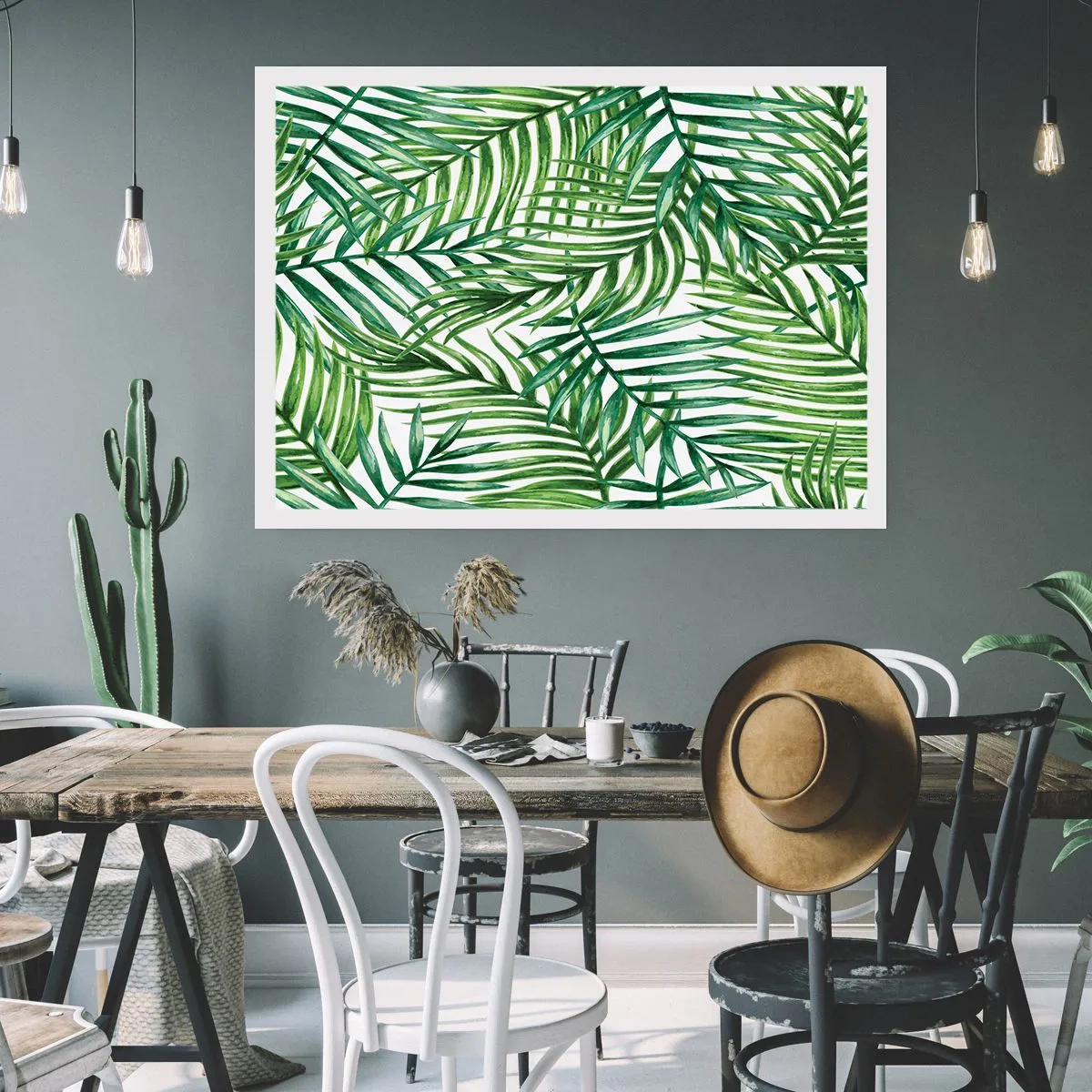 Plakat - Under det grønne baldakin - 50x40 cm