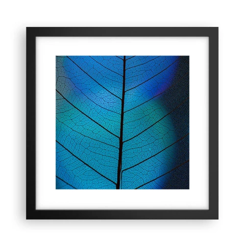 Plakat i sort ramme - Indviklet konstruktion - 30x30 cm