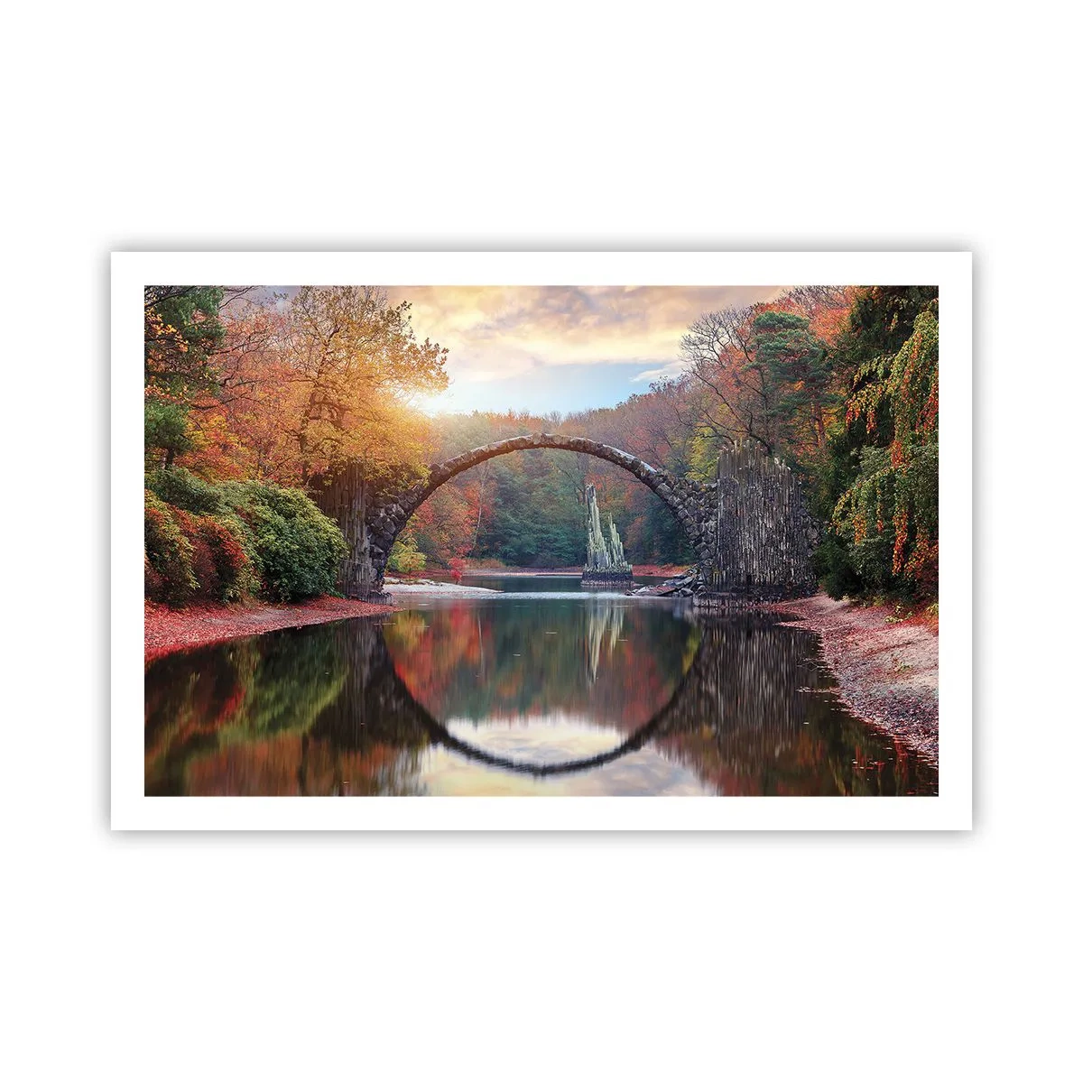 Plakat - På den anden side af spejlet - 91x61 cm